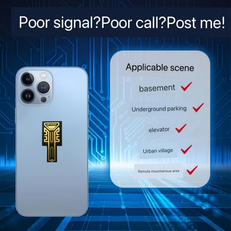 Portable Signal Booster, 3 Counts Signal Enhancer, Cell Phone Signal Enhancer, Suitable for Outdoor Camping, Elevators, Tunnels & Mountainous Areas