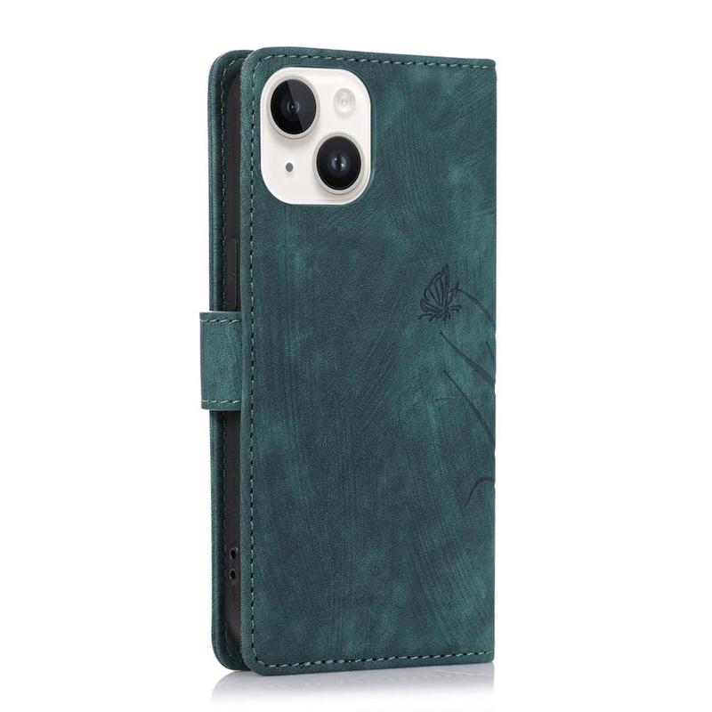 PU Leather Floral Pattern Phone Cases for iPhone 15 Pro Max 15Pro, Wallet Design Flip Phone Case with Card Holder & Lanyard, Shockproof Phone Protector for iPhone 11 12 13 14 15 Pro Max