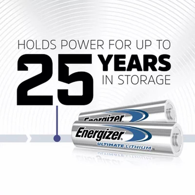 Energizer AA Ultimate Lithium Batteries, 18 Pk. Long Lasting