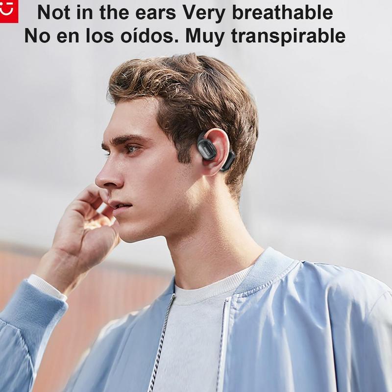 MINISO Open MS162 OWS Translation Wireless Bluetooth Earphones Support 31 Languages Real Time Bluetooth Translation Earbuds Support Playing Music Phone Calls Headphones earbuds