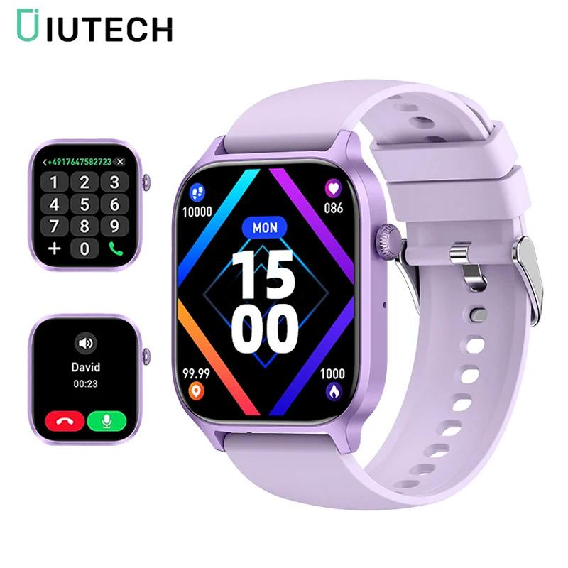 IUTECH Y7 Smart Watch 2024 for Men Women 1.85 inch Bluetooth Call Smartwatch Health Diving Watches Relojes Smart Wrist Watch