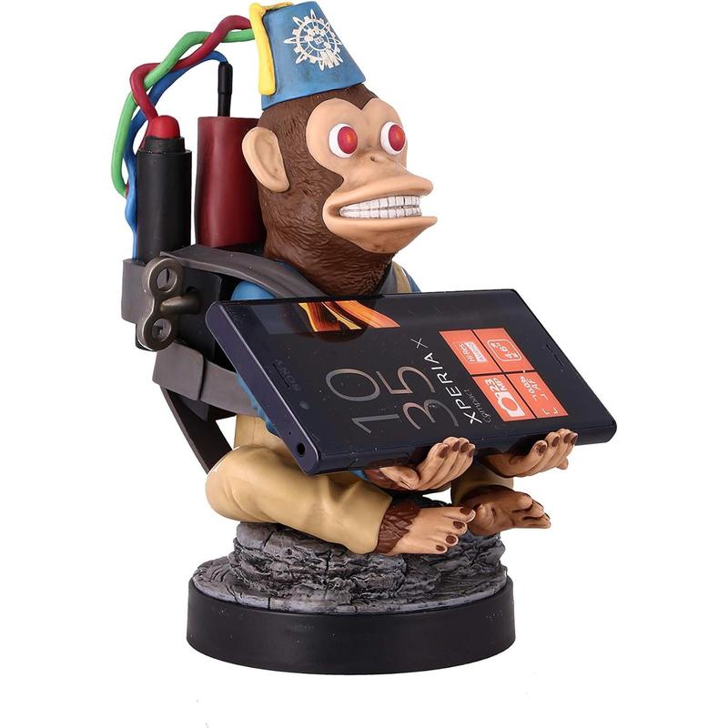 Gaming: Call of Duty: Monkeybomb - Original Mobile Phone  Gaming Holder, Device Stand, Cable Guys, Licensed Figure Trendy-