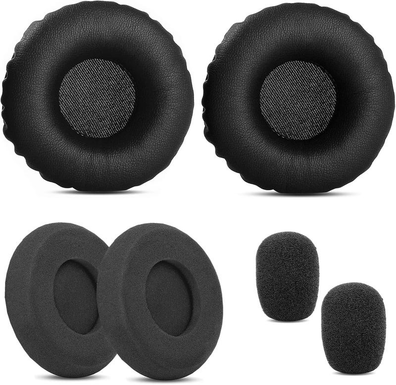 Ear Pads  Compatible with VXI BlueParrott B250-XT Plus B250XT B150 Headset Replacement Ear Mic Cushion Kit 6  (Style 1)