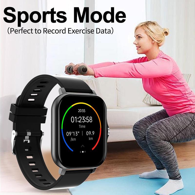 Multifunctional Smart Watch, 1 Count Fashion Digital Watch with Multi-Sport Modes, USB Rechargeable Sports Watch for Women & Men