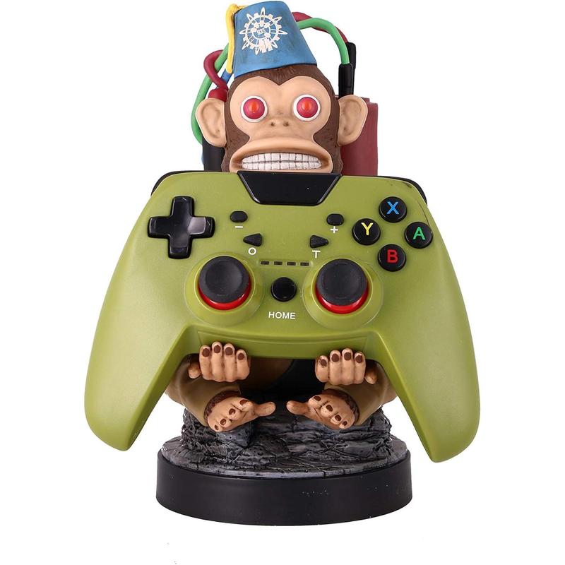 Gaming: Call of Duty: Monkeybomb - Original Mobile Phone  Gaming Holder, Device Stand, Cable Guys, Licensed Figure Trendy-