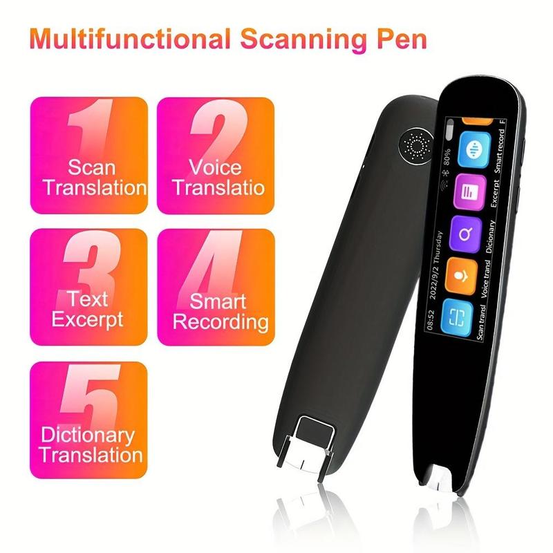 Christmas Gift, Translation Pen with Wifi, Versatile Translation Quick Check, Professional Translation Comparable To Professional Level 8 Translation Pen