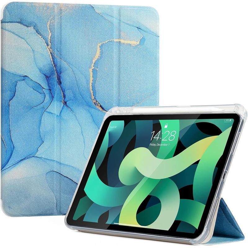 Compatible with iPad 10th Generation Case 2022, Slim Trifold Stand 10th Gen iPad Case, Auto Wake & Sleep iPad 10th Gen Case, Lightweight 10th Generation iPad Cover 10.9inch, Blue Marble