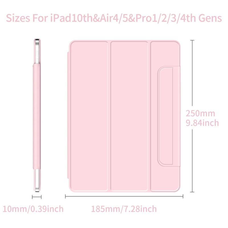 Magnetic Tablet Case, 1  Count Magnetic Case, Slim Tablet Cover Cases for iPad Air 5th 4th 10.9inch, iPad Pro 1 2 3 4th Gens 11inch,iPad Pro 3 4 5 6th Gens 12.9inch