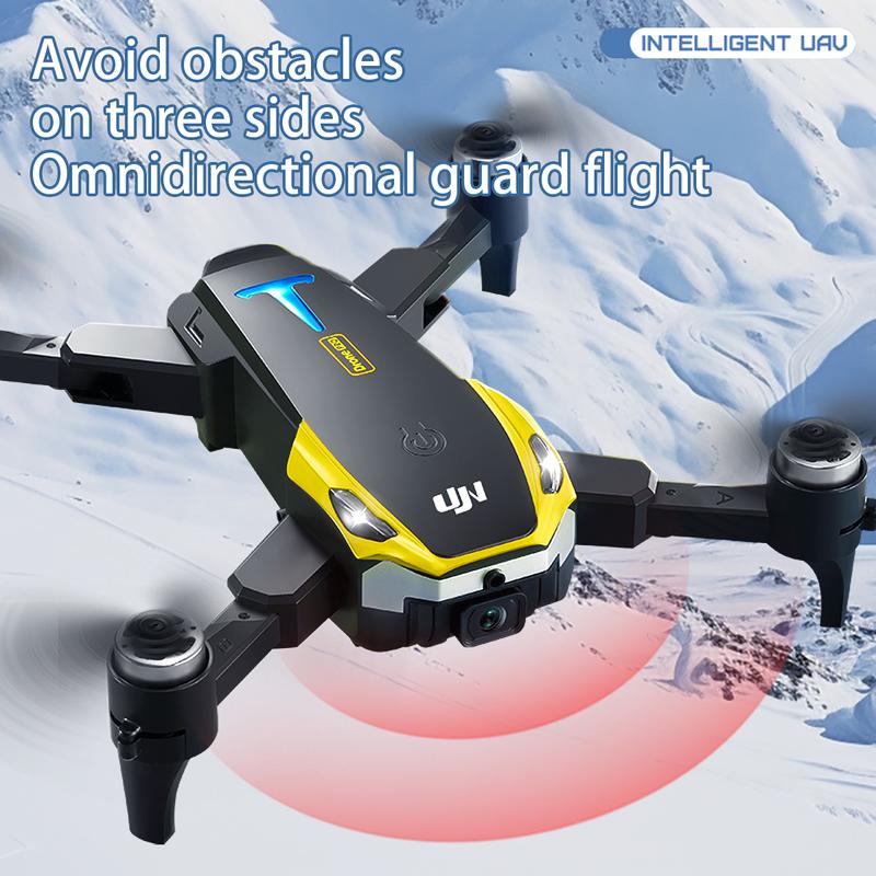 M8Pro Dual Camera Drone with 2 Batteries, Level 4 Wind Resistance & Brushless Motor - 50x HD Zoom, Intelligent 5g Return, Optical Flow Positioning, Stable Aerial Shots - Ideal Gift for Birthdays, Christmas & Outdoor Fun!