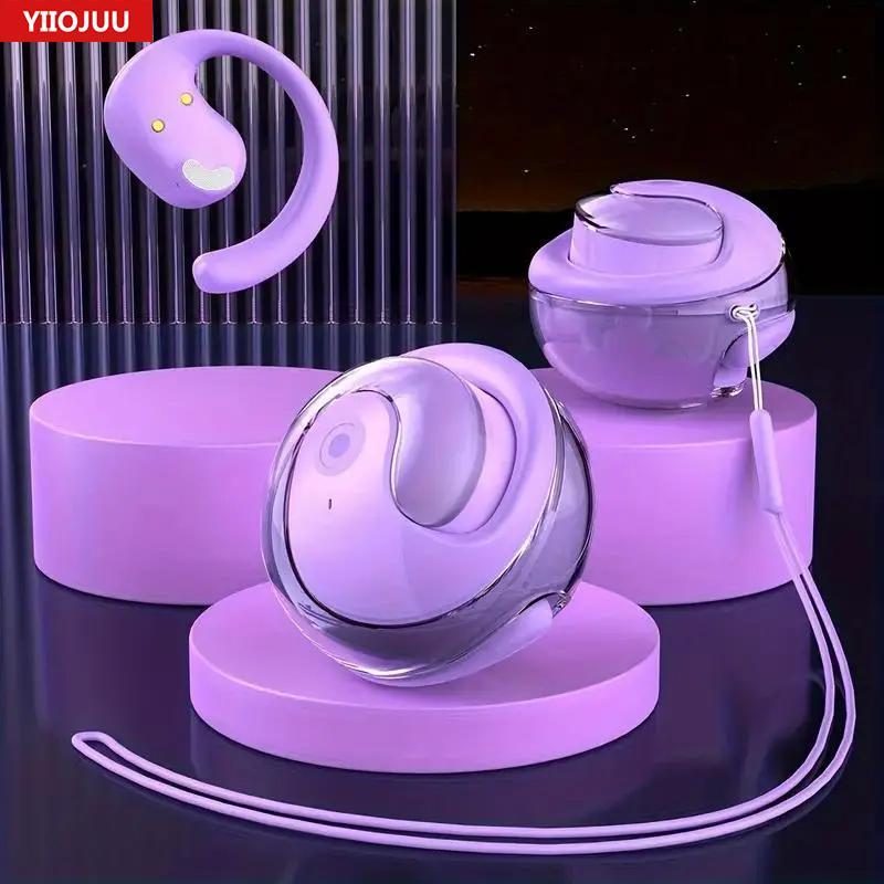 Wireless Headphones, Stereo Surround Sound Earbuds Wireless BT Earphone for Summer, Noise Cancelling Headphones, Waterproof Gaming Headset, Portable Sports Earbuds, Smart Audio Devices