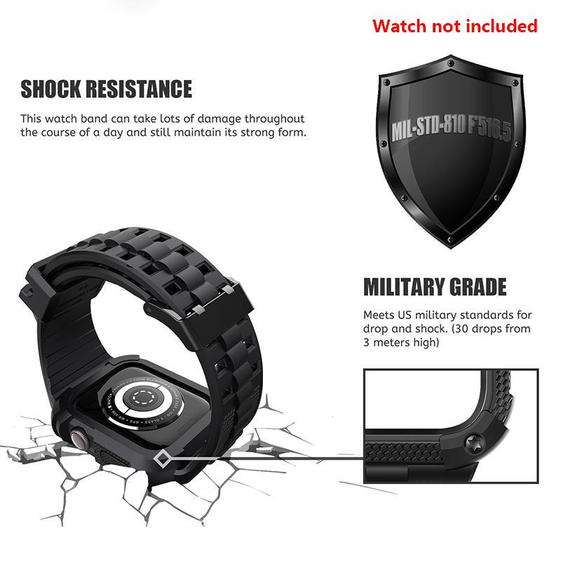 Smart Watch Band Protector for Summer Gift, 1 Count Wearable Smart Watch Bands for Women & Men, TPU Watch Band with Screen Protectors, Wearable Accessories for Apple Watch, Watches Band, Wearable Accessories