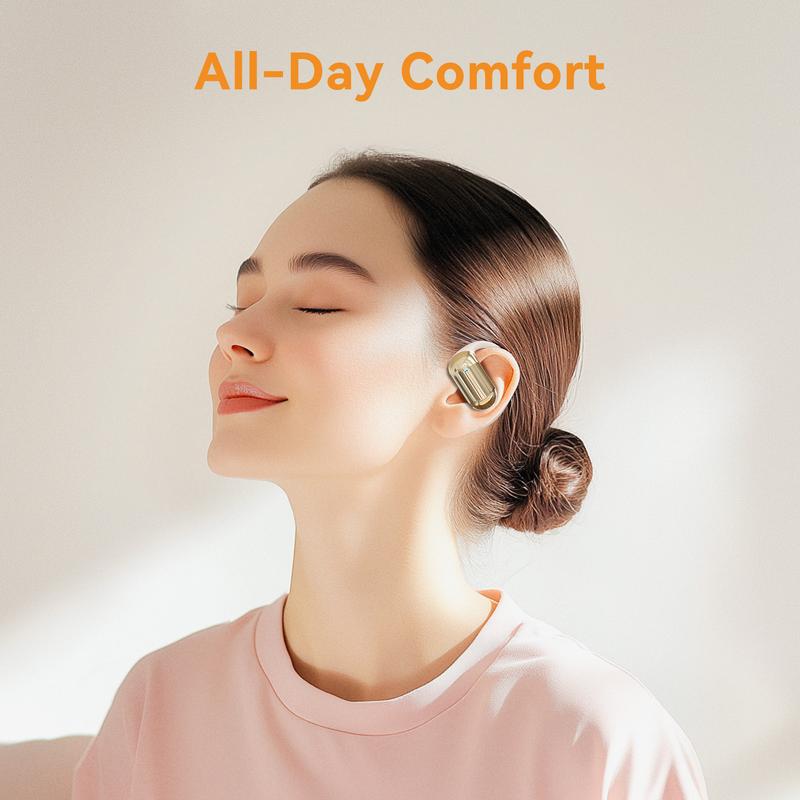 Q16S OWS Open Ear Bluetooth Earbuds HIFI Sound Wireless Affordable Earbuds Gaming headsets with Low Latency IPX5 Waterproof Comfortable Wearing Audio Headphone christmas 2024 ornament  Electronic