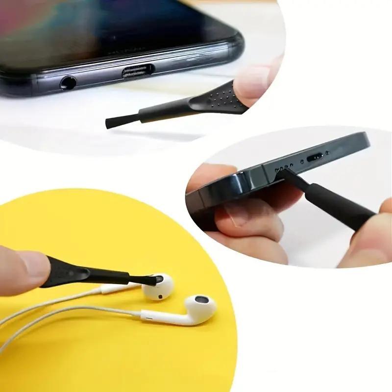 Phone Cleaning Kit, Phone Cleaning Tool, Multipurpose Phone Speaker Dust Sticker, Earphone Charging Port Cleaning Tool, Phone Accessories