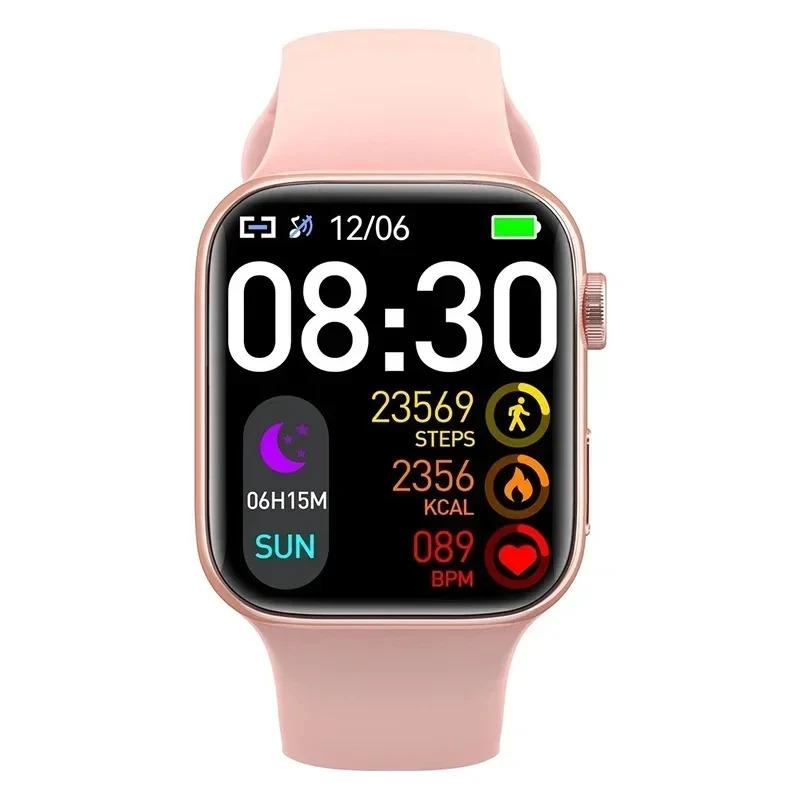 2024 Watch 10 Smart Watch Men Body Temperature BT Call NFC Always on Display GPS Sport Watch Women Smartwatch For Apple Android