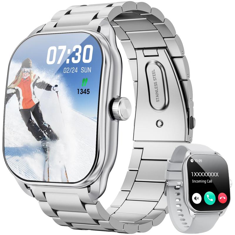 Multifunctional Smart Watch, 1 Set Fashion Digital Watch with Multi-Sport Modes, Sports Watch for Women & Men, Men's Tech Gadgets 2024