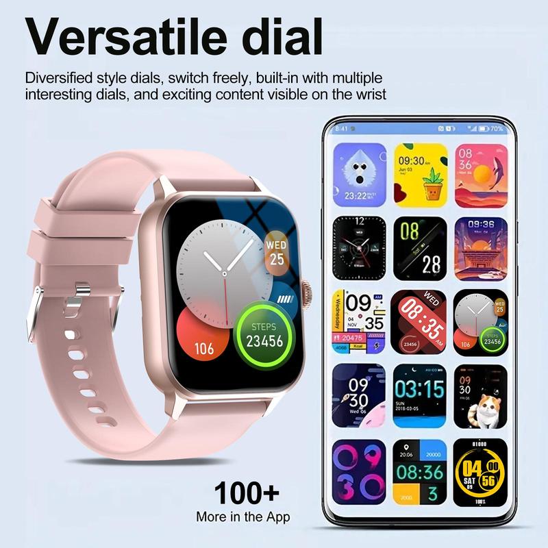 Multifunctional Smart Watch, Fashion Digital Watch with Multi-Sport Modes & Weather Forcast, Sports Watch for Women & Men