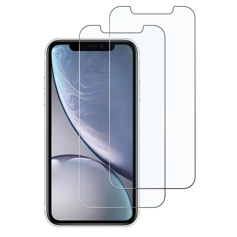 Screen Protector, 2 Counts Phone Tempered Glass Screen Protector, Film Full Coverage Screen Protector for iPhone X 11 12 13 14 15 16 Pro Max