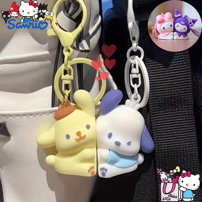 SANRIO Cute Cartoon Silicone Phone Chain, 1 Set Magnetic Keychain for Bags & Backpacks, Phone Lanyard for Women & Girls, Perfect Gift for Couples & Best Friend