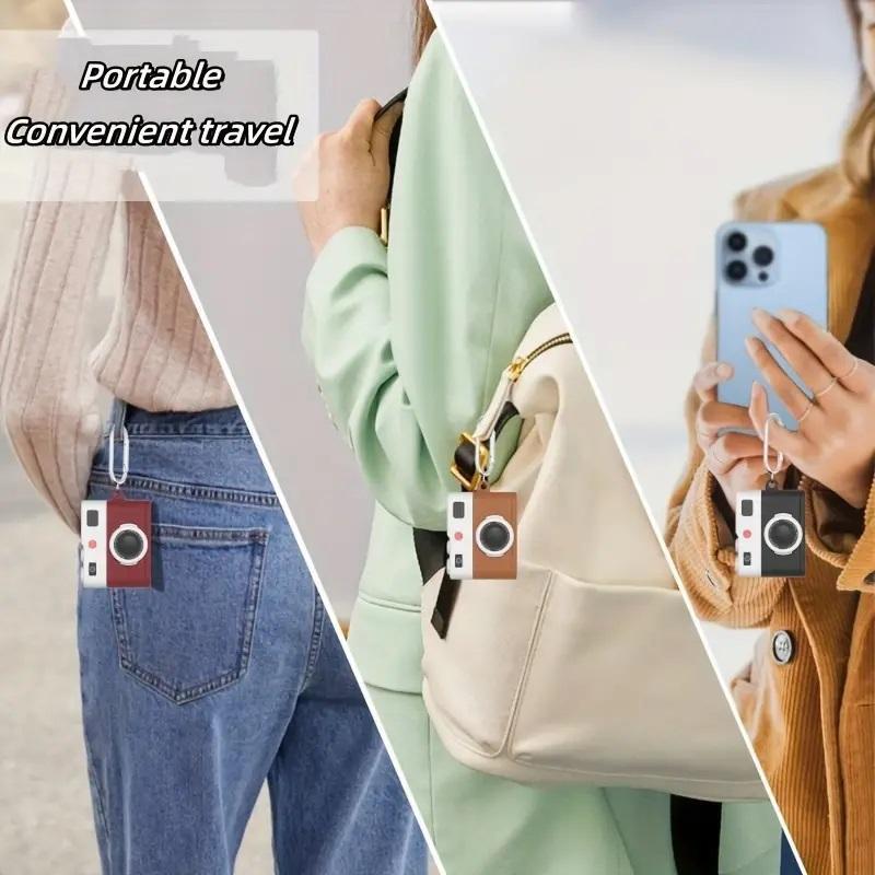 Cute Camera Design Silicone Earphone Case, Earphone Protective Cover, Earphone Protector Cover Compatible with AirPods