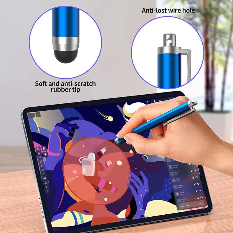 Stylus Pen for Touch Screen, High Precision Capacitive Stylus Pen, Universal Touch Screen Pen for iPad iPhone Tablet Samsung Galaxy