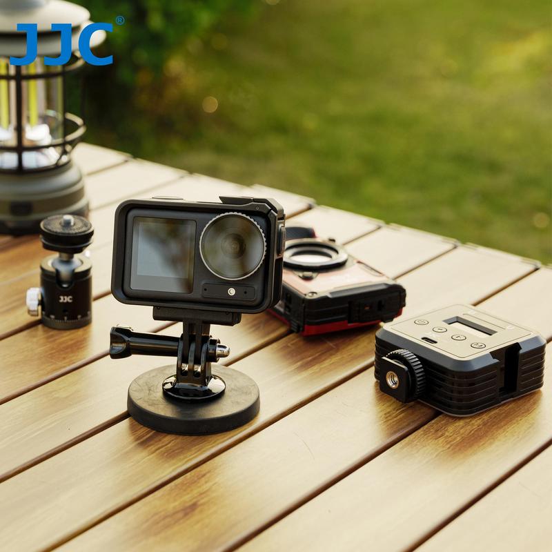 Magnetic Base Set with Strong Ball Head, 360° Rotatable Magnetic Camera Stand with 1 4