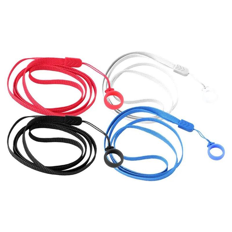 Portable Silicone Ring Lanyard, 1 Count Anti-lost Silicone Rubber Ring Lanyard, Anti-drop Rope for Phone, Key, Bag, Wallet