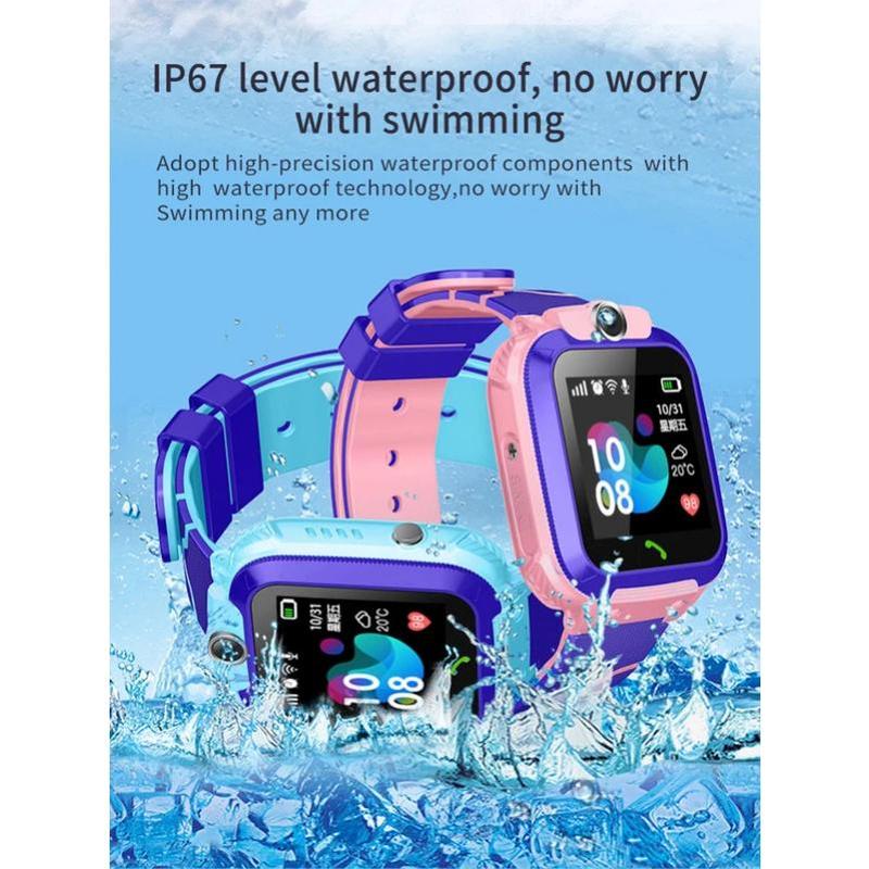 Q12 Kids Smart 2G Call Phone Watch Waterproof Mother Children GPS Monitor Boy Girls SOS Child Sports Digital Watches Tracker