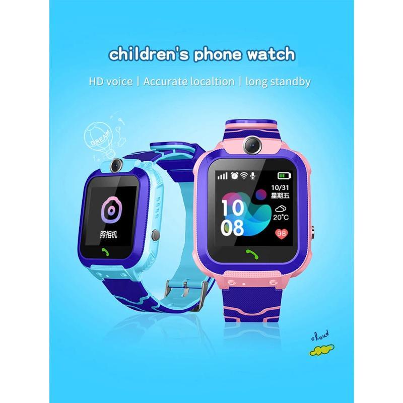 Q12 Kids Smart 2G Call Phone Watch Waterproof Mother Children GPS Monitor Boy Girls SOS Child Sports Digital Watches Tracker