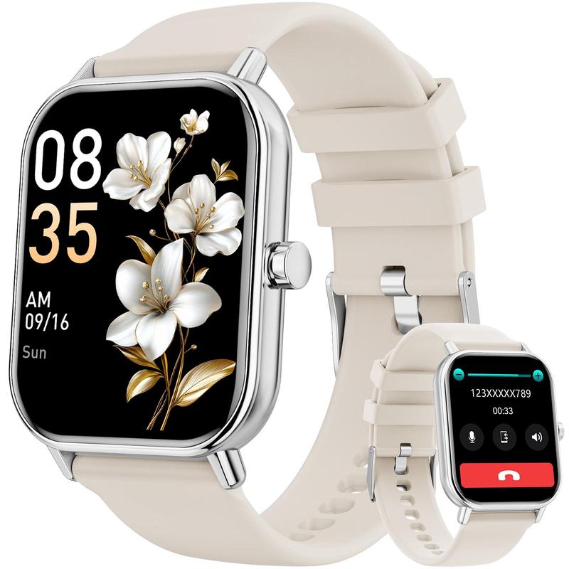 Multifunctional Smart Watch, Fashionable Digital Watch with Weather Forcast, Music Control, BT Support, Sports Watch for Women & Men