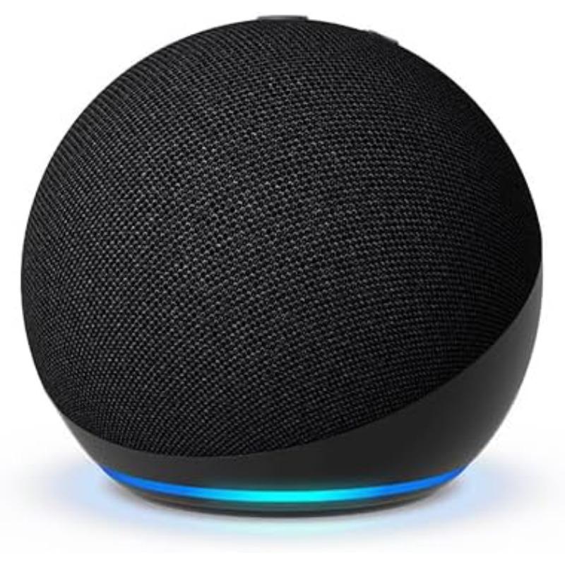 Echo Dot (5th Gen, 2022 release) | With bigger vibrant sound, helpful routines and Alexa | Charcoal