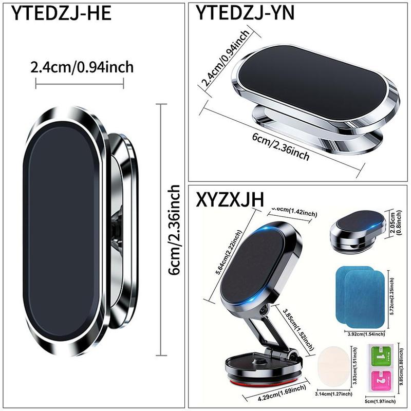 Magnetic Car Phone Holder, Car Dashboard Phone Holder, Universal Car Interior Accessories for Car, Truck, SUV, Motorcycle