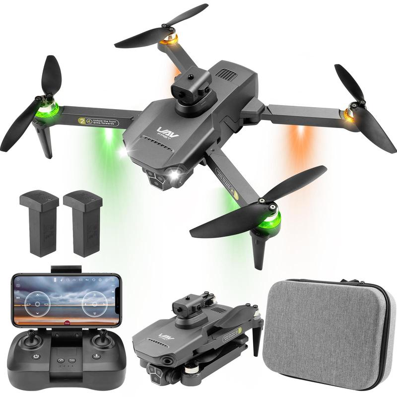 4K Camera Drones for Adults & Kids, RC Quadcopter with 5GHz WiFi, 90° Electric Adjustable Lens & 50x Zoom - Ultimate Aerial Experience