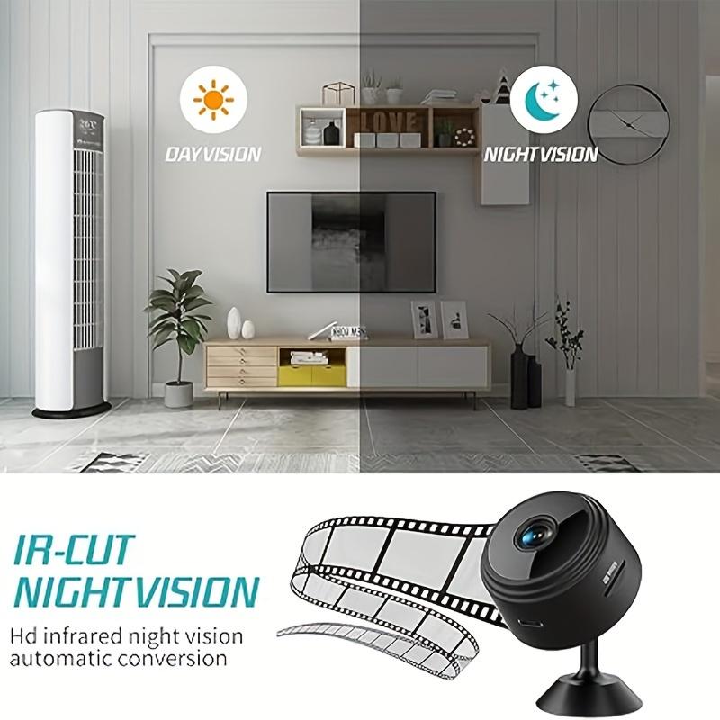 1080P Wireless Security Camera 360 ° Bracket, Smart 2.4GHz WiFi Indoor Outdoor Monitoring, Smart Home Security Camera, Mobile Phone Remote Application, Home Assistant, Remote Viewing, Motion Detection, Suitable for Office Store Garage