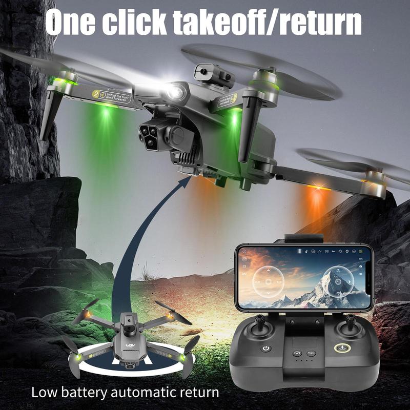 4K Camera Drones for Adults & Kids, RC Quadcopter with 5GHz WiFi, 90° Electric Adjustable Lens & 50x Zoom - Ultimate Aerial Experience