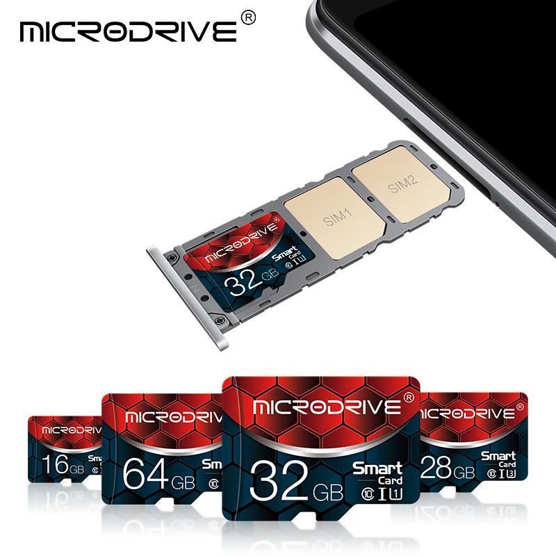 MICRODRIVE SD Card, Football Design 16GB 32GB 64GB 128GB Memory Card, Flash Card for SD Adapter