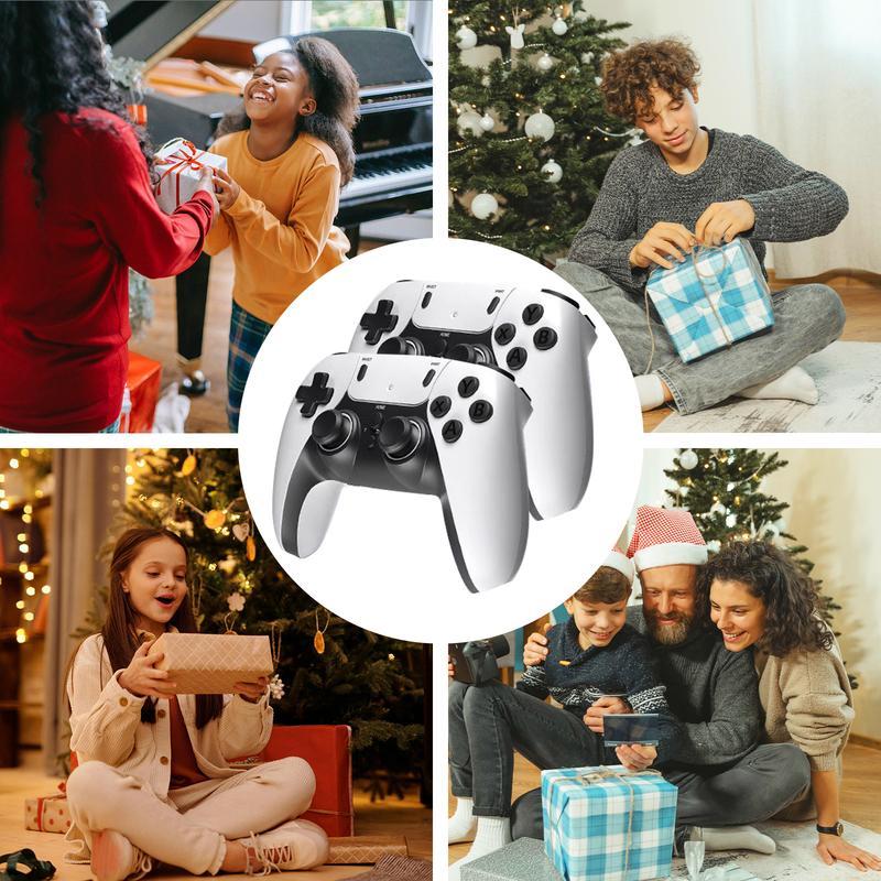 Retro Game Console 20,000-30,000+ Retro Games Stick, Revisit Classic Games Stick ,Retro Play Plug and Play Video Games Stick 26 Emulators, 4K HDMI Output, Premium Competitive Dual Controllers Wireless Adapter Button Cable Communication