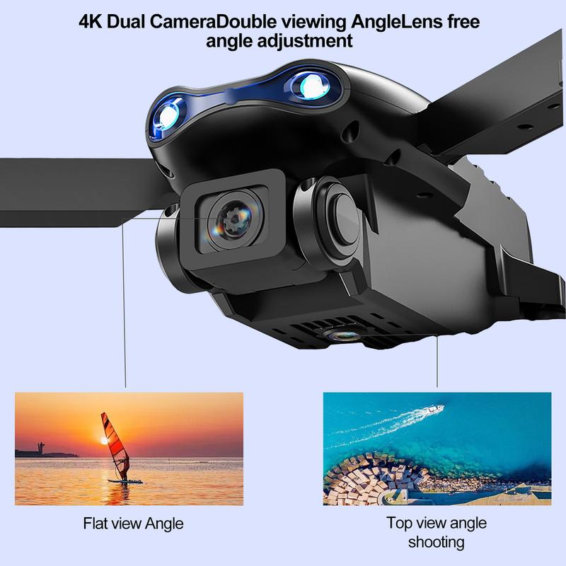 Drones Quadcopter 5G 4K GPS Drone x Pro with HD Dual Camera WiFi FPV Foldable RC