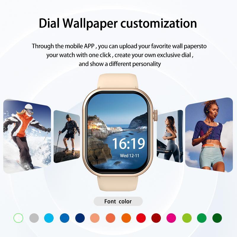 Multifunctional Smart Watch, Smartwatch with Multi-Sport Modes, Smart Watch with Answer & Make Call Function, Android Watch, Smart Watch for Android & iPhone Phones