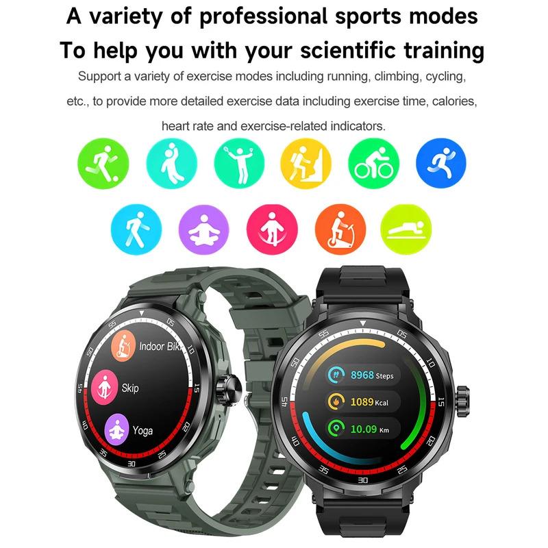 New D11 Headset Smart Watch 2 in 1 Wireless Bluetooth Earphone NFC Blood Pressure Heart Rate Testing Sport Smartwatch For HUAWE