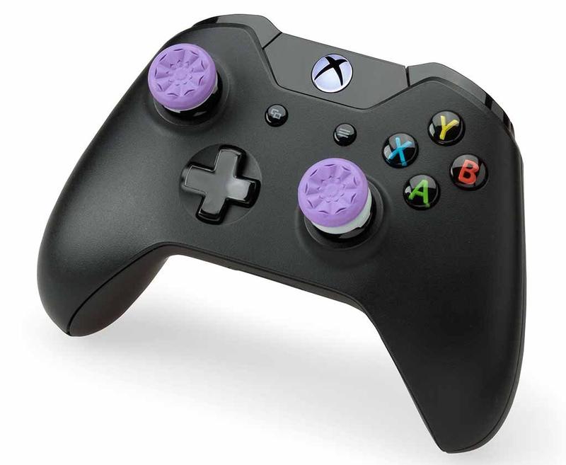 FPS Freek Galaxy Purple for Xbox One and Xbox Series X Controller | 2 Performance Thumbsticks | 1 High-Rise, 1 Mid-Rise | Xbox Console accessories