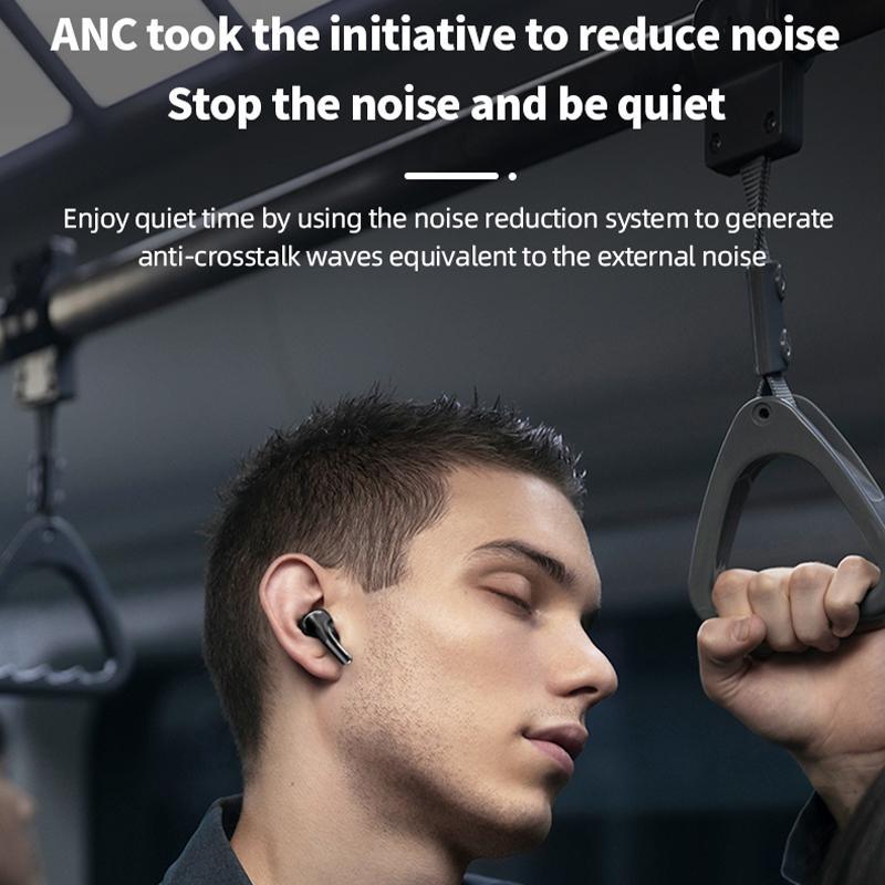 In-ear Design Wireless Earphone, Earbuds with Touch Screen Charging Case, Noise Cancelling Headphone for iPhone & Android