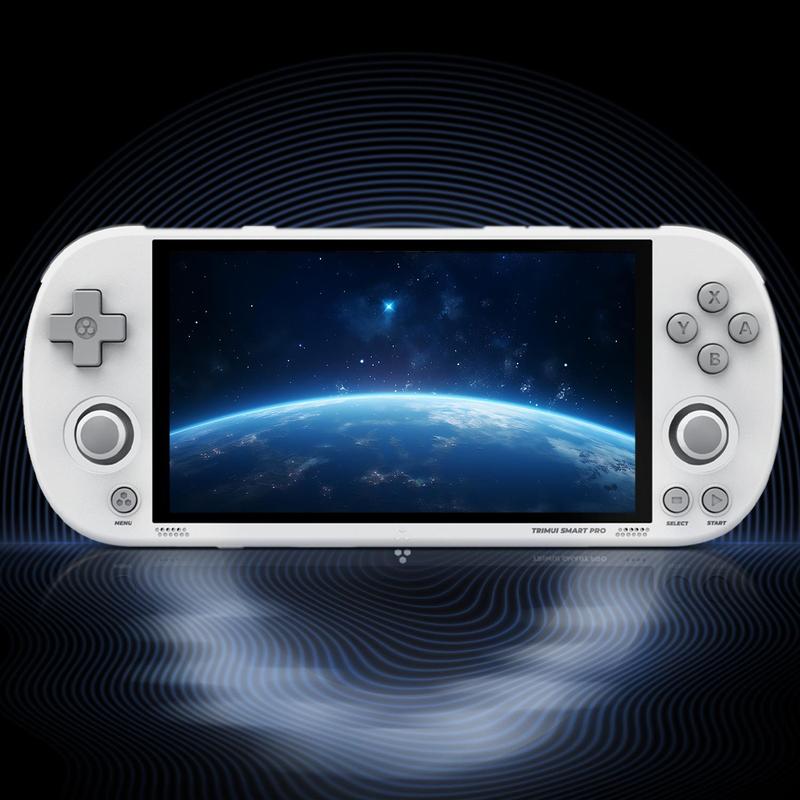 TRIMUI Smart Pro Handheld Game Console, Rechargeable 4.96 Inch IPS Screen Game Console, A133P Processor Game Console with 1280*720 Resolution