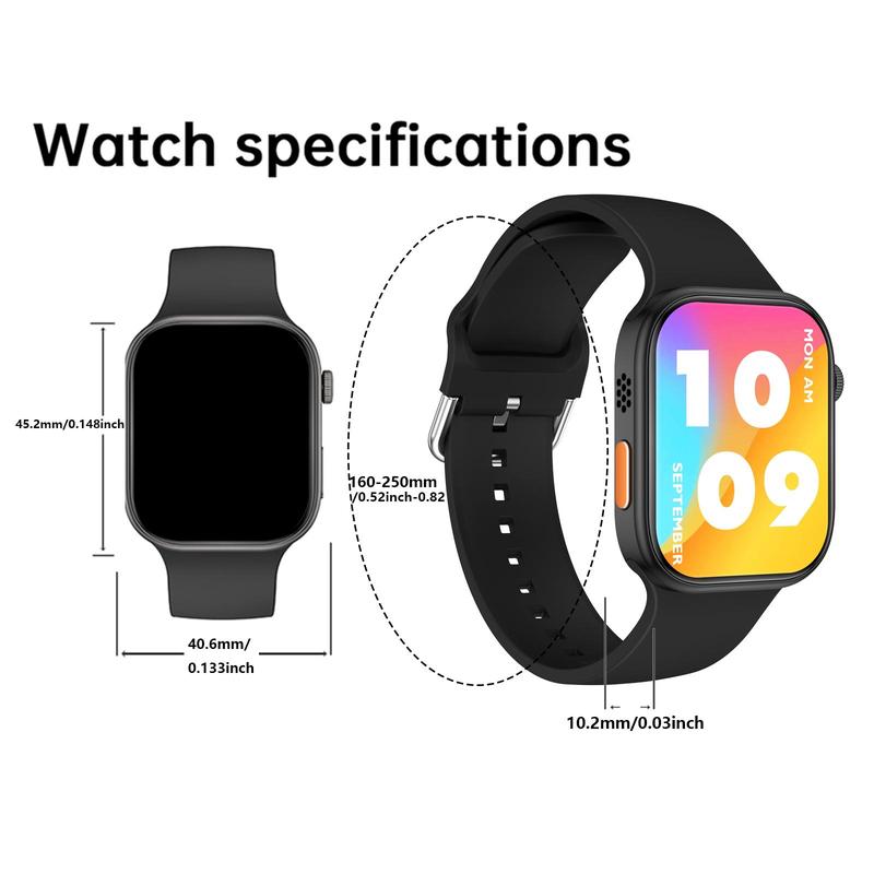 Multifunctional Smart Watch, Fashion Digital Watch with Wireless Call Dial, Multi-sport Mode Sports Watch for Women & Men