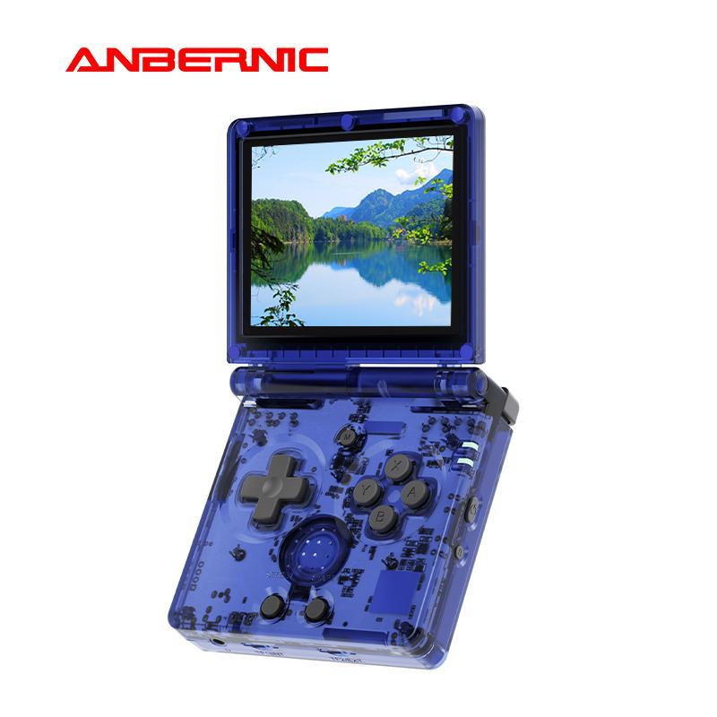 ANBERNIC RG35XXSP 64GB Handheld Game Console, Retro Pocket Game Console, 3.5 inch IPS Screen Game Console with 5000+ Classic Games, Handheld Game Device