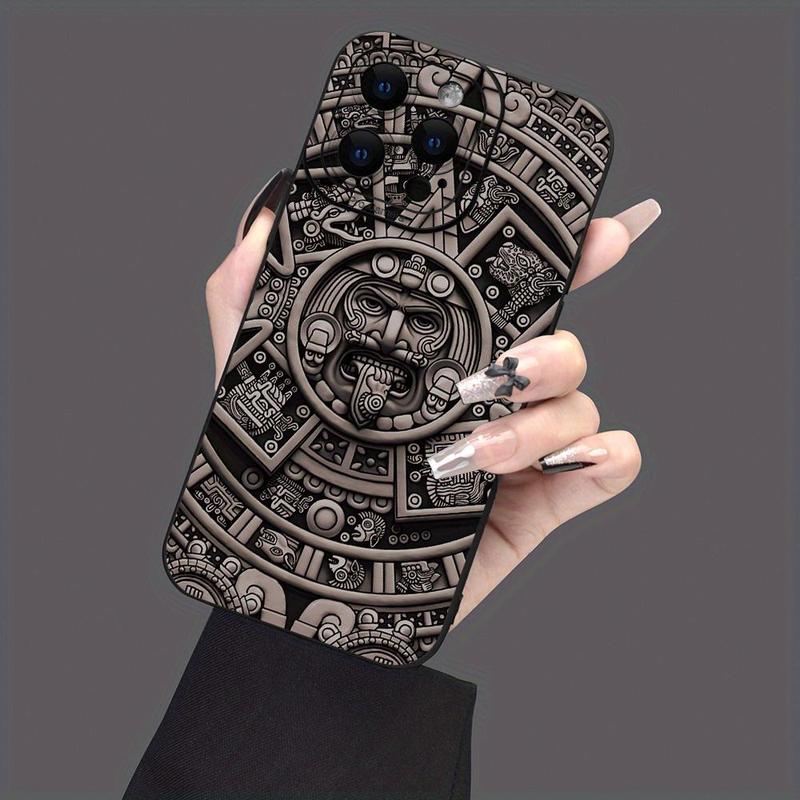 Creative Pattern Design Shockproof Phone Case, Anti-drop Phone Protective Cover, Phone Accessories Compatible with iPhone 15 14 13 12 11 Pro Max Phone Cases