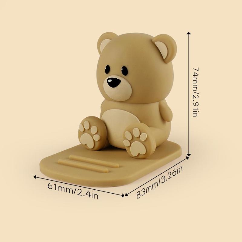 Cute Cartoon Animal Design Phone Holder, Desktop Phone Stand, Cell Phone Support Stand for Desk, Lovely Mobile Phone Accessories