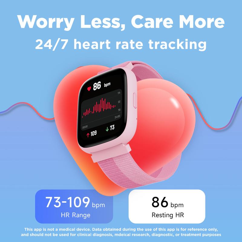 BIGGERFIVE Kids Smart Watch 1.8