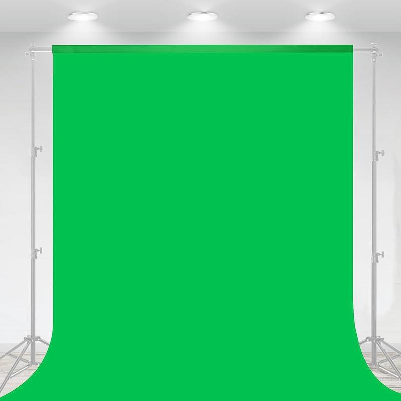 Green Background Cloth, Green Screen Background, Polyester Fiber Green Screen Background Cloth for Video Studio Photography Live Edit