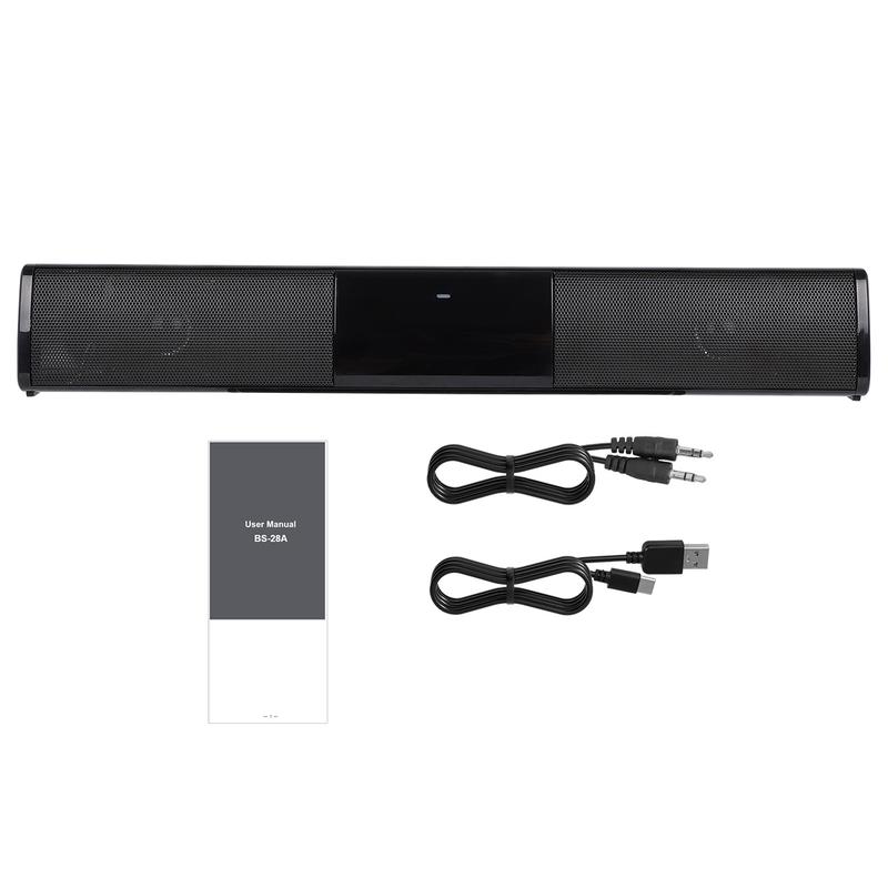 TV soundbar 2 Speaker Surround Sound Bar System Bluetooth Speaker For Home Theater Computer computer speaker