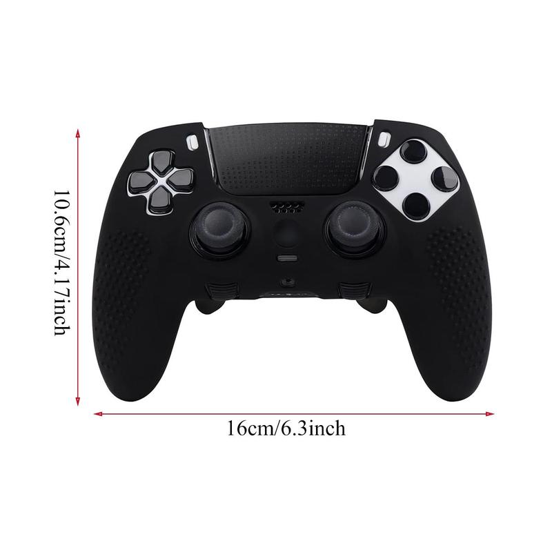 Silicone Gamepad Protector Cover for PS5 Elite Controller, Anti-slip Gamepad Cover, Anti-scratch Gamepad Protective Case, Console Accessories